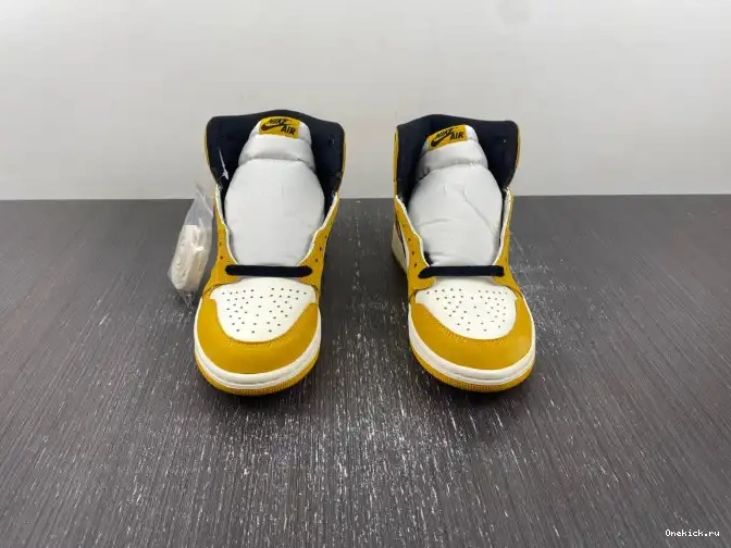 One Kick 1 DZ5485-701 Ochre Air Yellow OG High Jordan 0604